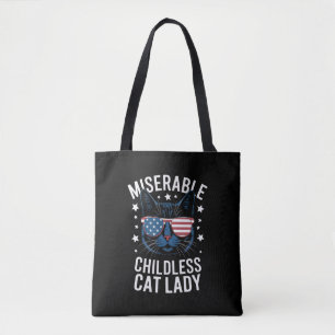 Tote Bag Élection 2024 Féministe sans enfants Voting Lady C