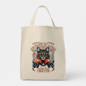 Tote Bag Élection de Children less Cat Ladies Unite 2024 (Dos)