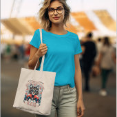 Tote Bag Élection de Children less Cat Ladies Unite 2024