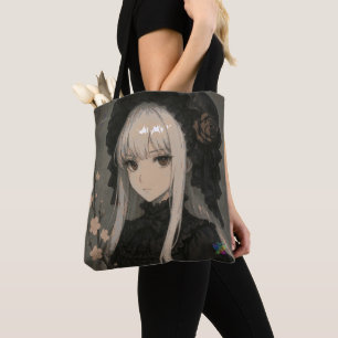 Tote Bag Elégance de la Standard de la Demoiselle Fleur de