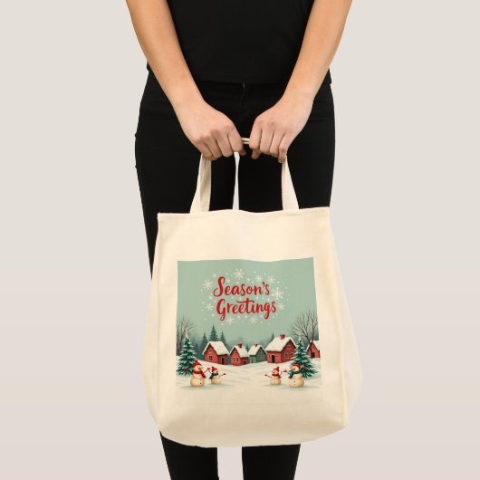 Tote Bag Élégance de Noël (Devant (produit))