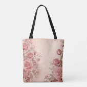 Tote Bag Elégance des roses (Dos)