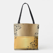 Tote Bag Elégance dorée (Dos)