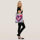 Tote Bag Élégance du coeur (Sur le modèle)