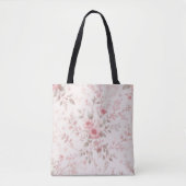 Tote Bag Élégance florale (Devant)