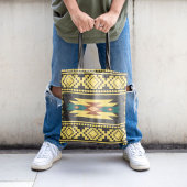 Tote Bag Élégance inspirée par les Amérindiens radiants