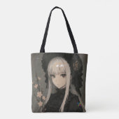 Tote Bag Elegance of the Midnight Blossom Maiden Standard (Dos)