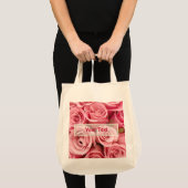 Tote Bag Élégance rose (Devant (produit))