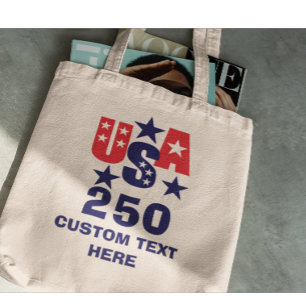 Tote Bag Élégant 1776–2026 Anniversaire de l'Amérique