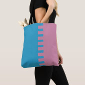 Tote Bag Élégant à deux couleurs (De près)