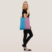 Tote Bag Élégant à deux couleurs (Sur le modèle)