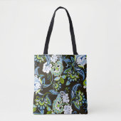 Tote Bag Elégant Boho Butterfly Floral Girly Chic (Devant)