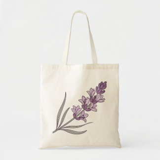 Tote Bag Élégant Bunch Lavender