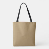 Tote Bag Élégant Burlap Floral Bridesmaid Cadfts (Dos)