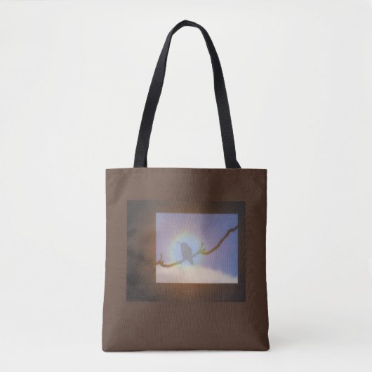 Tote Bag Elégant colibri moderne simple Fourre-tout (Devant)