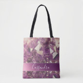 Tote Bag Élégant cristaux d'amiante chic (Devant)