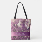 Tote Bag Élégant cristaux d'amiante chic (Dos)