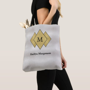 Tote Bag Élégant Cuir blanc Faux