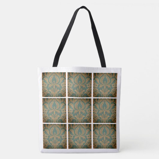 Tote Bag Elegant Damask (Devant)