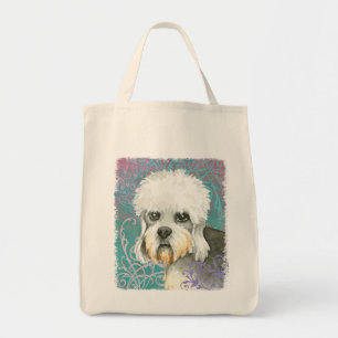 Tote Bag Elégant Dandie Dinmont Terrier