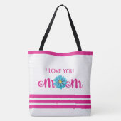 Tote Bag Elegant Design Texte Meilleure maman Ever pour la (Dos)