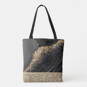 Tote Bag Élégant élégant Parties scintillant or Sequins Mar (Dos)