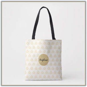 Tote Bag Élégant été or et beige