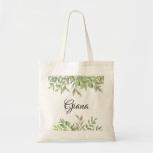 Tote Bag Élégant feuillet cadeau de servante d'accueil