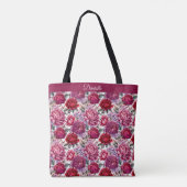 Tote Bag Élégant floral (Dos)