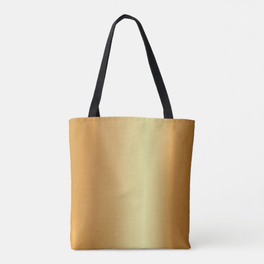 Tote Bag Élégant Glamour Or Lumière Et Ombre Design Design (Dos)