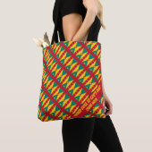 Tote Bag Élégant GRENADA DRAPEAU Dieu Coeur Isaïe 40 (De près)
