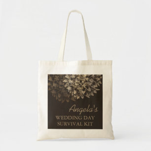 Tote Bag Élégant kit de survie de jour de mariage