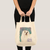 Tote Bag Élégant maltais (Devant (produit))