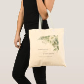 Tote Bag Elégant Mariage de feuillage de Ferne Eucalyptus (Devant (produit))