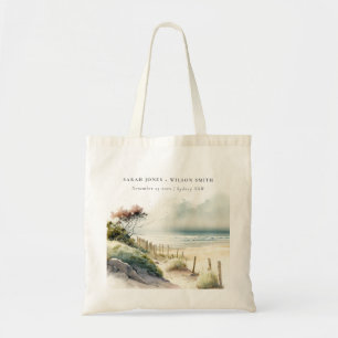 Tote Bag Elégant Mariage de la plage de sable de la côte de