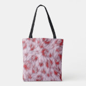 Tote Bag Élégant Motif de fourrure souple Abstrait | (Dos)