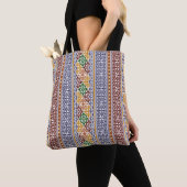Tote Bag élégant motif ethnique (De près)