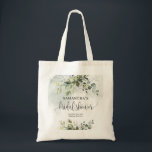 Tote Bag Élégant or vert d'eucalyptus botanique<br><div class="desc">Vous cherchez un accessoire parfait pour une douche nuptiale? Ne cherchez pas plus loin que l'élégant sac fourre-tout botanique vert d'or d'eucalyptus. Ce fourre-tout est non seulement élégant mais aussi pratique, ce qui en fait le cadeau idéal pour une future mariée. Son design sophistiqué, avec des feuilles d'eucalyptus verts sur...</div>