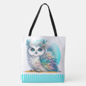 Tote Bag Elegant Owl Fourre-tout (Devant)