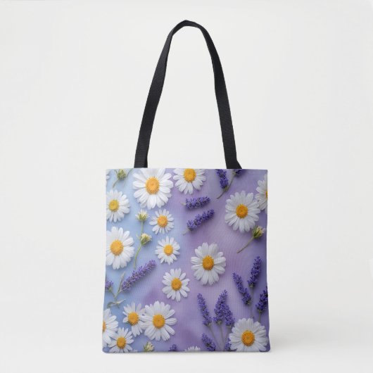 Tote Bag Elégant Pastel Purple Fourre-tout (Devant)