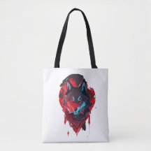 Elegant Roamer : Le loup en rouge