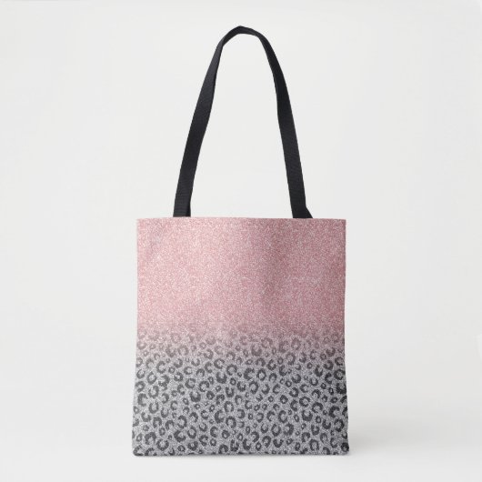 Tote Bag Élégant Rose Gold Parties scintillant Empreinte de (Devant)