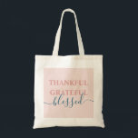 Tote Bag Élégant rose vif remerciant béni<br><div class="desc">Élégant rose vif remerciant sac fourre-tout béni</div>