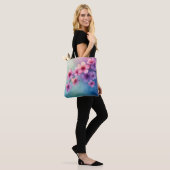 Tote Bag Elégant Sakura Flower Watercolor Fourre-tout" (Sur le modèle)