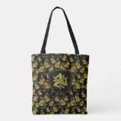 Tote Bag Élégant Sicilien Trinacria (Dos)