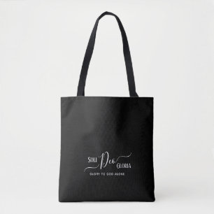 Tote Bag Elégant SOLI DEO GLORIA Personnalisé 