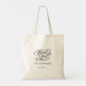 Tote Bag Elegant Thank You Teacher Gift Bag (Dos)