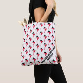Tote Bag Élégant TRINIDAD TOBAGO DRAPEAU Écriture chrétienn (De près)