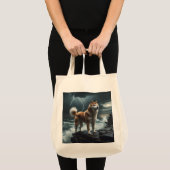 Tote Bag Élégante Akita Grocery Fourre-tout (Devant (produit))