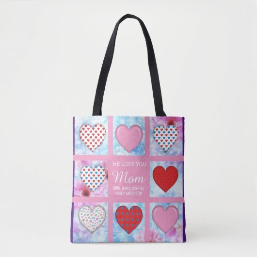 Tote Bag Elégante conception de la Fête des Mères Minimalis (Devant)